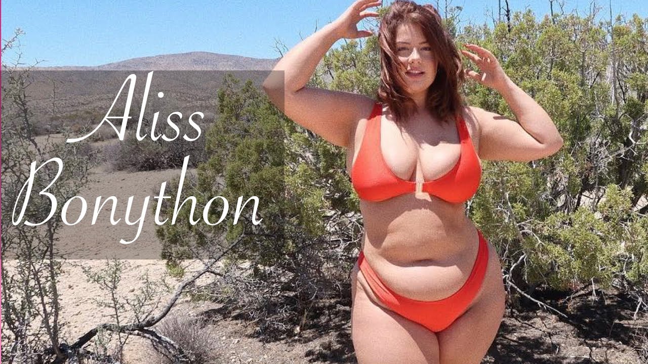 Plus size lingerie and plus size bathing suits with Aliss Bonython