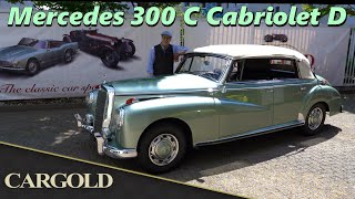 Mercedes 300 C Cabriolet D, 1956, Nur 51 mal gebaut! Vielleicht der einzige in Hellgrün Metallic!