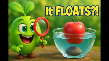 “Why This Apple Floats?! | Amazing Sink or Float Experiment for Kids”