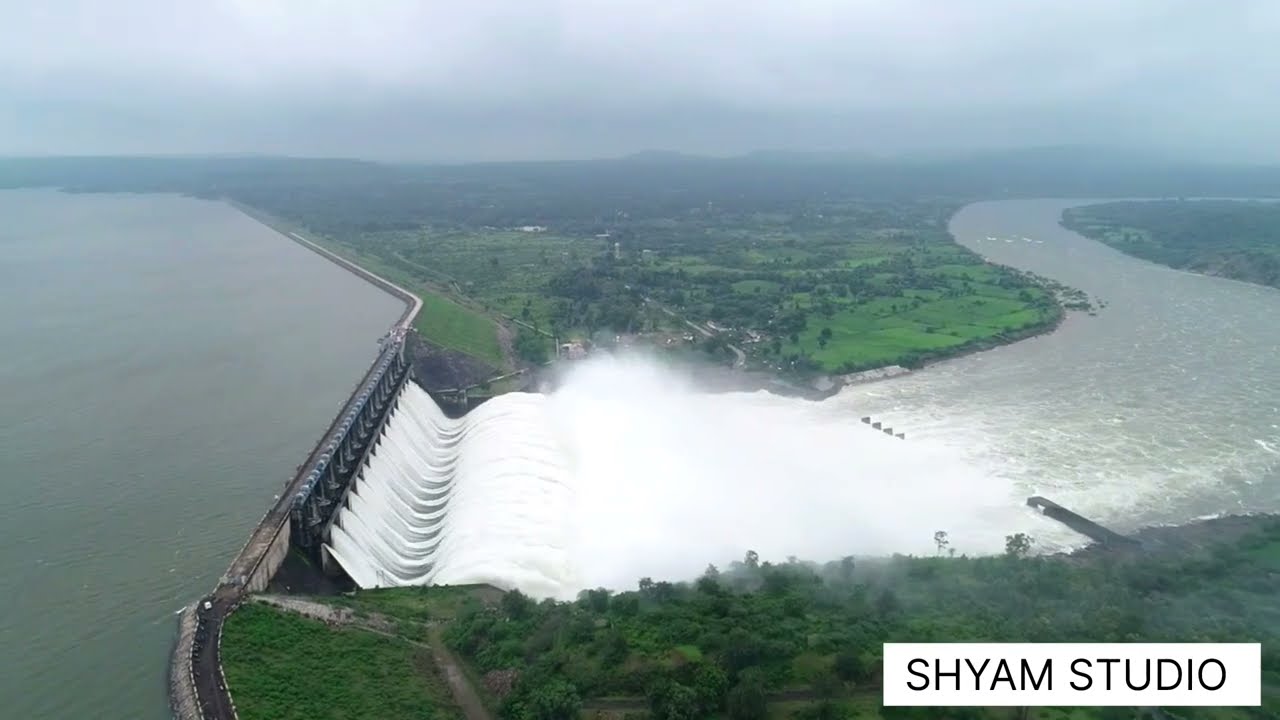 माही सागर बांध का ड्रोन सूट