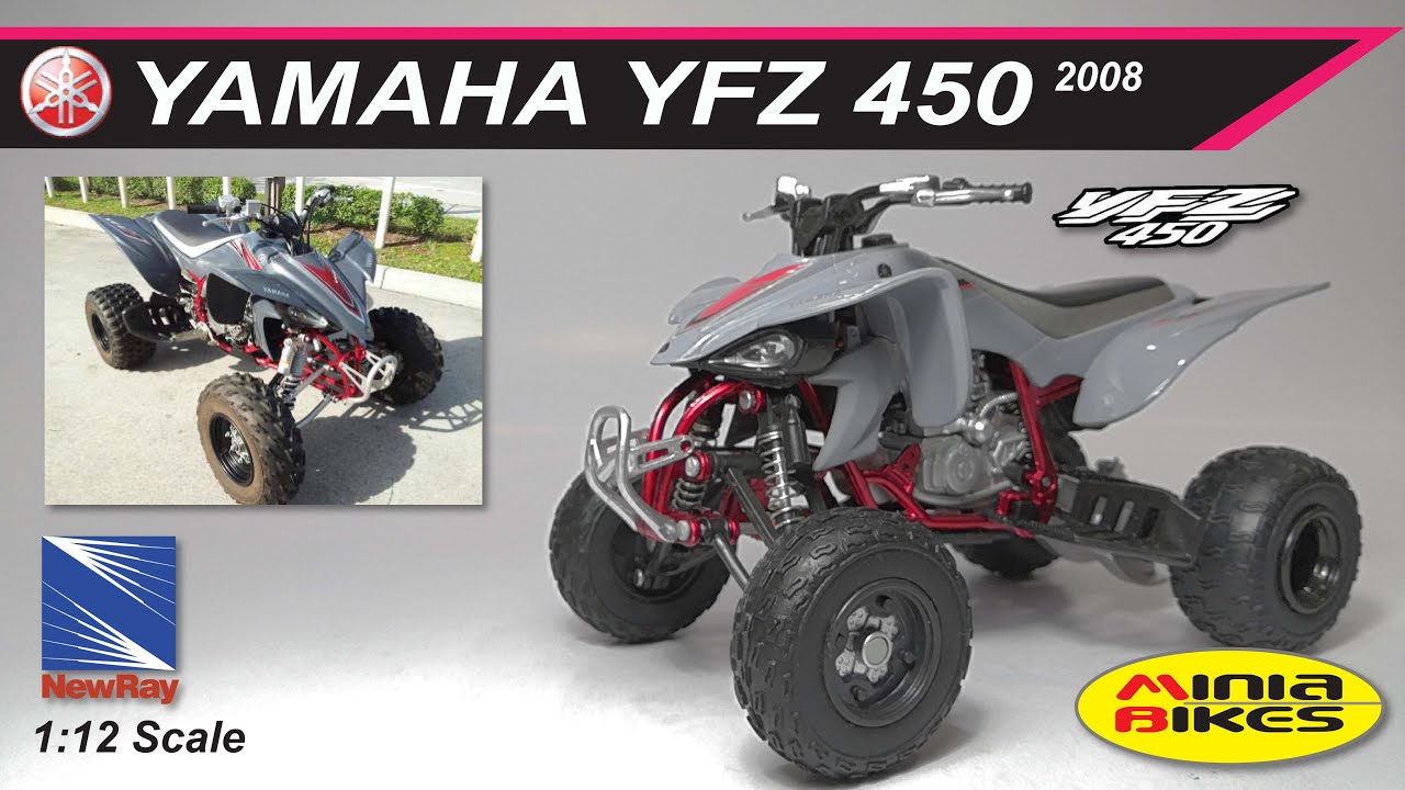EP88. YAMAHA YFZ 450 2008 NEWRAY 