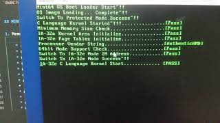 MINT64OS CH10: running 64 bit kernel