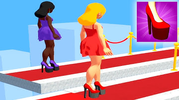 Shoe Race - All levels gameplay Walkthrough. (IOS, Android) | Levels 1-5