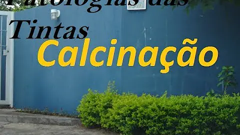 O que é calcinação na parede?