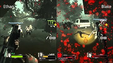 Left 4 Dead 2 with Ethan and Kevin Part 10 Hard Rain