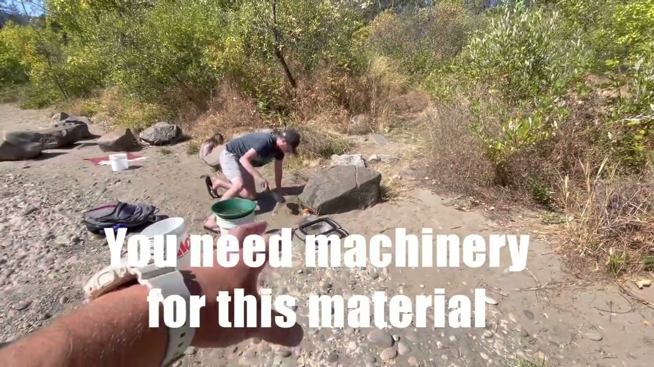 Prospecting Gold Nugget Wayside, Gold Hill Oregon YouTube