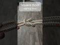 Reef Knot; also known as Square Knot