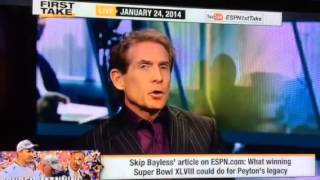 First Take - If Peyton Manning wins second superbowl is he better than Montana? - ESPn First Take