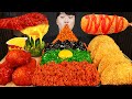 ASMR MUKBANG 불닭볶음면 &amp; 치즈 핫도그 &amp; 양념 치킨먹방! FIRE Noodle &amp; FRIED CHICKEN &amp; CHEESE HOT DOG EATING SOUND!