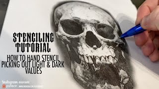 TATTOO TUTORIAL: MAKING THE PERFECT STENCIL AND PICK OUT DARK AND LIGHT VALUES IN YOUR REFERENCE