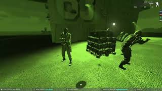 Æsir 1st Operation Jericho|| MTF beta-7 cleaning up a containment breach while a bunch of D-class l