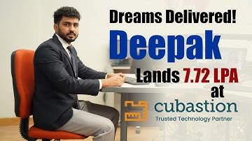 7.72 LPA Success Story | Deepak’s B.Tech CSE (AI & ML) Journey at CGC University Mohali