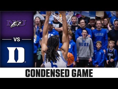 Niagara vs Duke Condensed Game | 2025-26 ACC Men's Basketball