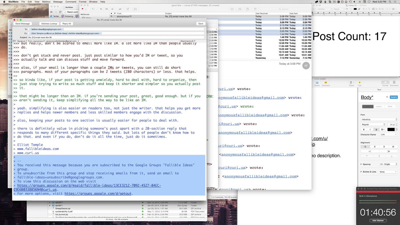 33 email dialog w/ myself re shorter emails - YouTube