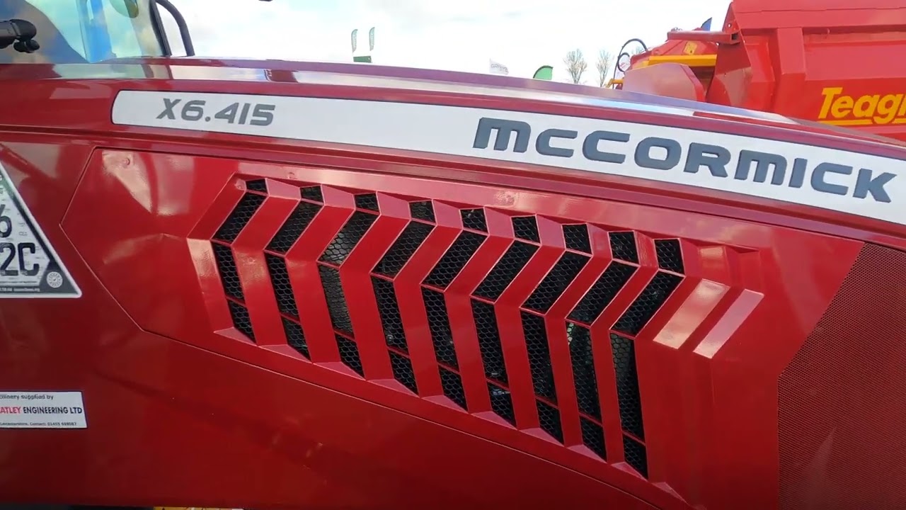 2023 McCormick X6.415 P6 Drive 4.5 Litre 4-Cyl Diesel Tractor (136/143/144/155HP) 