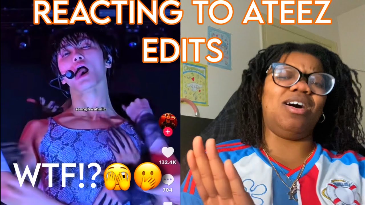 UMM I FEEL UNCOMFY LMFAO!!! |Reacting To ATEEZ TikTok Edits 