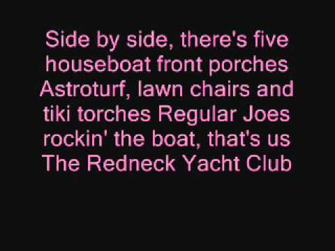 lyrics redneck yacht club craig morgan