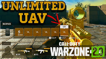 UNLIMITED UAV in WARZONE 2.0 SOLO (EASY TUTORIAL)
