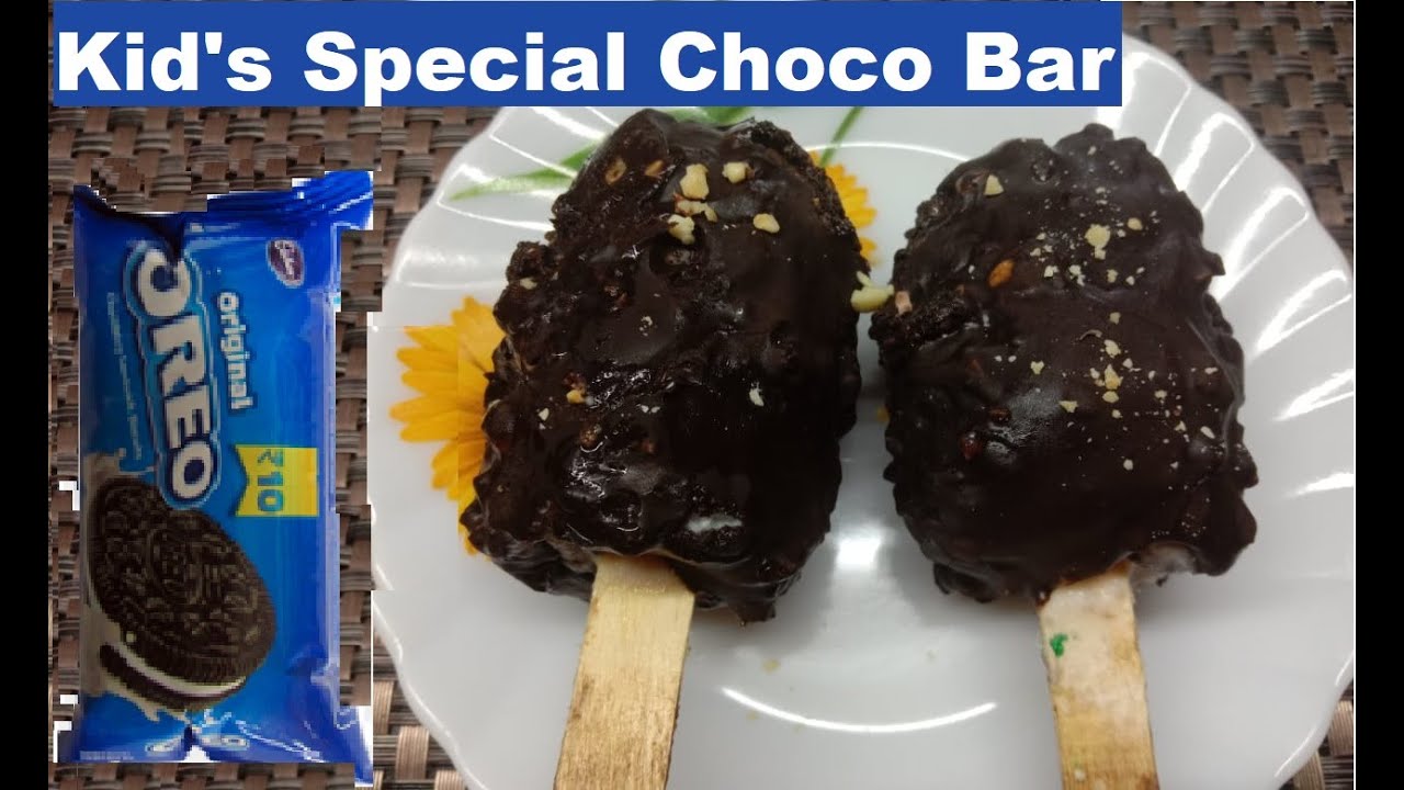 Lockdown Kid's Special Choco Bar IceCream From OREO Biscuits No egg