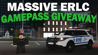 Massive ERLC Gamepass Giveaway Announcement