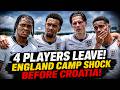 England Camp Shock: Four Players Exit Before Croatia