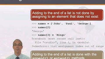 Learn about Lists in Introduction to Python Programming Essentials from GogoTraining.com