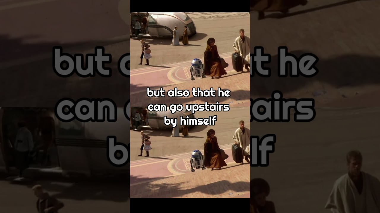 Can R2-D2 WALK UP STAIRS in Star Wars