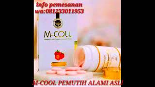 MCOLL COLAGEN  ASLI TERLARIS  // MCOLL PEMUTIH ALAMI  wa:081233011953