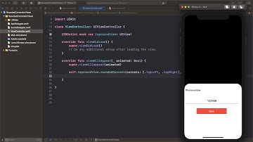 Simple Extension For Creating cornerRadius Only Some Corners in Swift #2