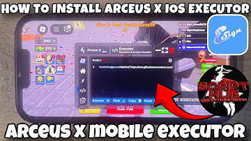 HOW TO DOWNLOAD & USE Arceus X EXECUTOR V652 ON IOS (TUTORIAL) FOR ROBLOX MOBILE (IPHONE/IOS) 2024