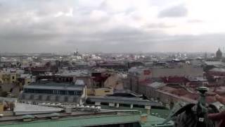 Winter Palace. View from St. Isaac colonnade.
