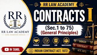 Indian Contract Act, 1872 in Tamil | Part 3 Definition | RR Law Academy