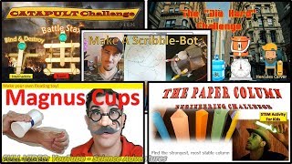 FIVE STEM CHALLENGES - In Under 5 Minutes