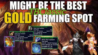 Crazy Gold Farming Spot In WoW Classic TBC | The Burning Crusade