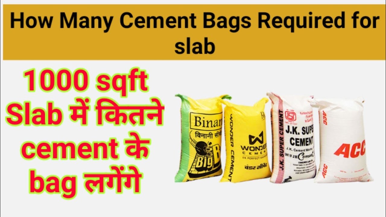 How to calculate Cement Sand and Aggregate for M20 concrete | cement sand  aggregate calculation | - YouTube