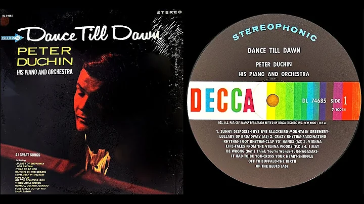 Peter Duchin, 1964: Dance Till Dawn - Complete LP ...