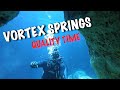 Florida Vortex Springs Diving: CRYSTAL CLEAR WATER