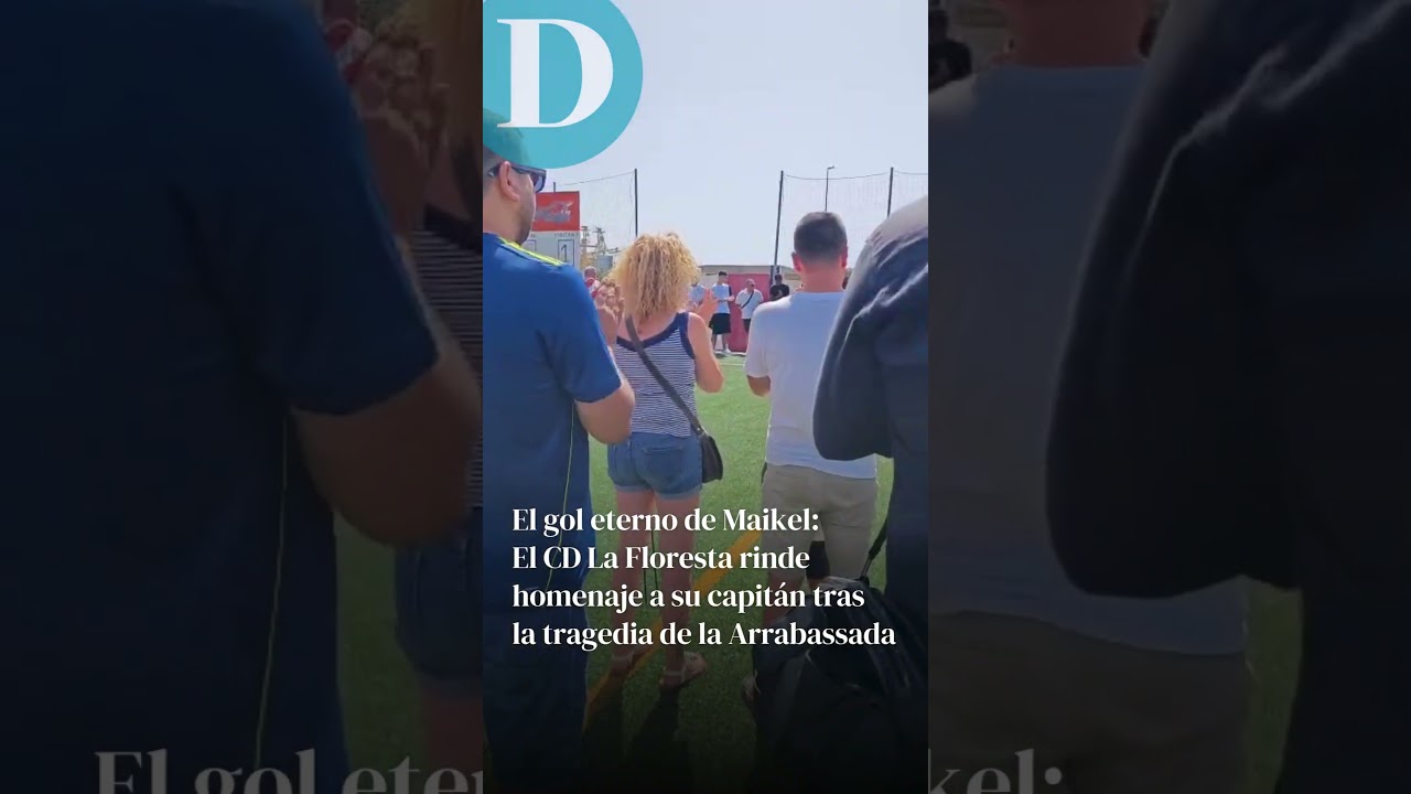 El CD La Floresta rinde homenaje a su capitán tras la tragedia de la Arrabassada