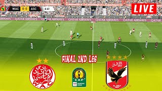 WYDAD AC VS AL AHLY SC LIVE TODAY | FINAL CAF CHAMPIONS LEAGUE 2023 2nd LEG - FOOTBALL SIMULATION