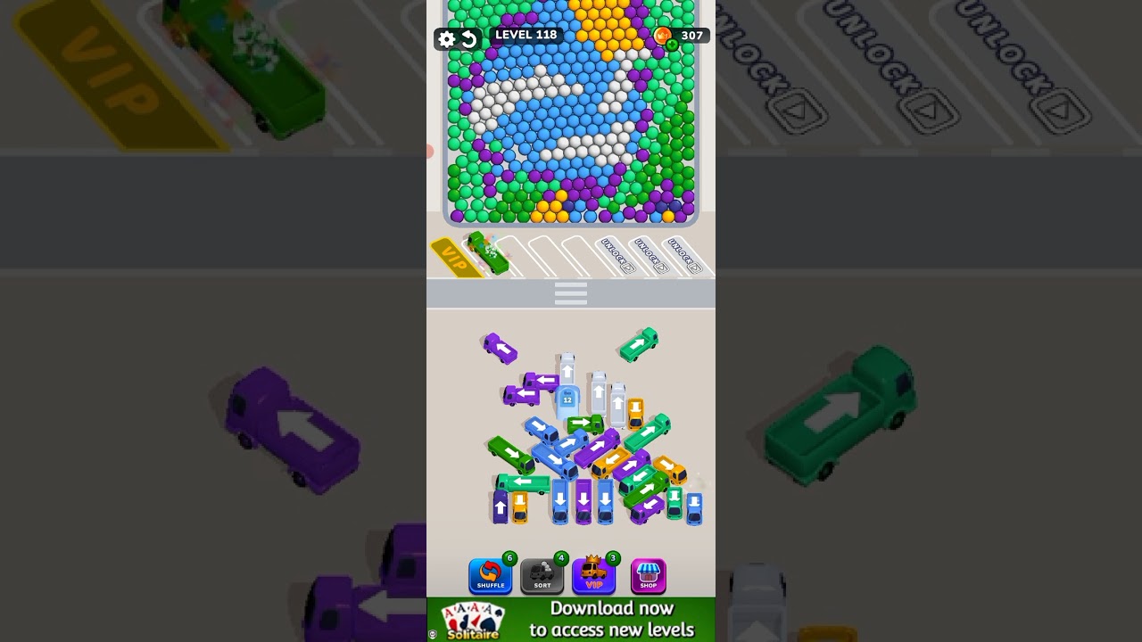 Bubble Bus 🚌: Parking Jam Puzzle Game level 118 gameplay walk-through 2026