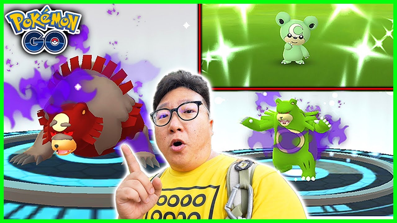 Pokemon All 3 New shiny Shadow Larvitar,Murkrow,Teddiursa Cat ch