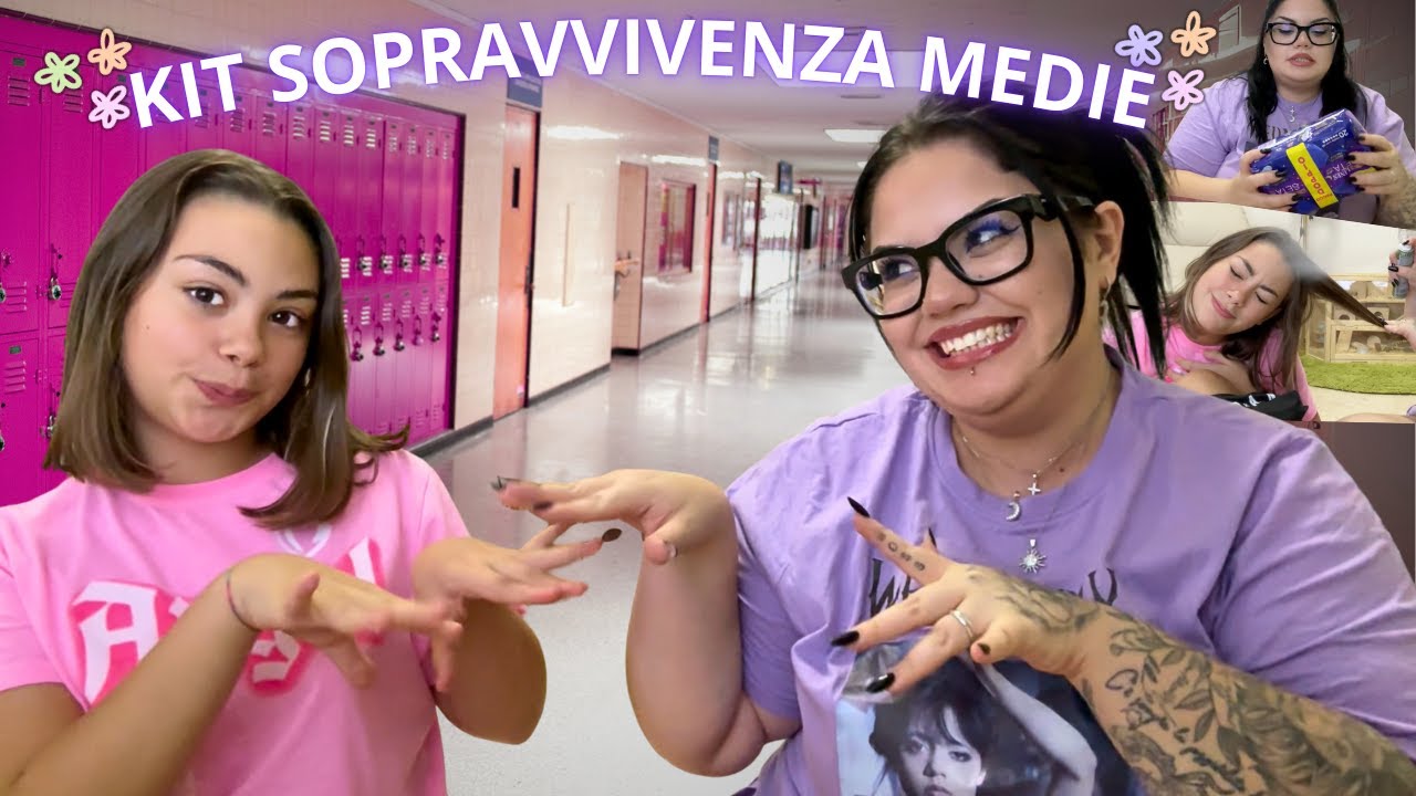 LARA ORGANIZZA IL KIT DI SOPRAVVIVENZA PER LE MEDIE ! BACK TO SCHOOL !/ chiara paradisi
