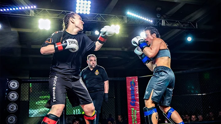 Amanda Brundige vs Arleen Larkin  CW45 Lightweight Kickboxing Bout