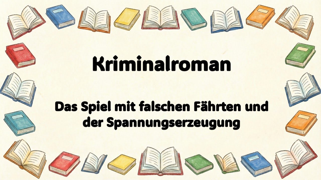 Kriminalroman - Das Spiel mit falschen Fährten und der ...