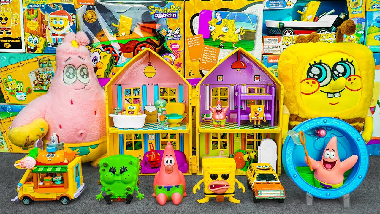 ASMR 90+ Minutes SPONGEBOB SquarePants Oddly Satisfying Unboxing Toy Surprises!!