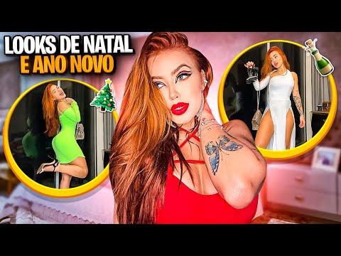LOOKS PARA ARRASAR NO NATAL E ANO NOVO, COM O QUE VOCÊ TEM EM CASA !!! 🎄😱