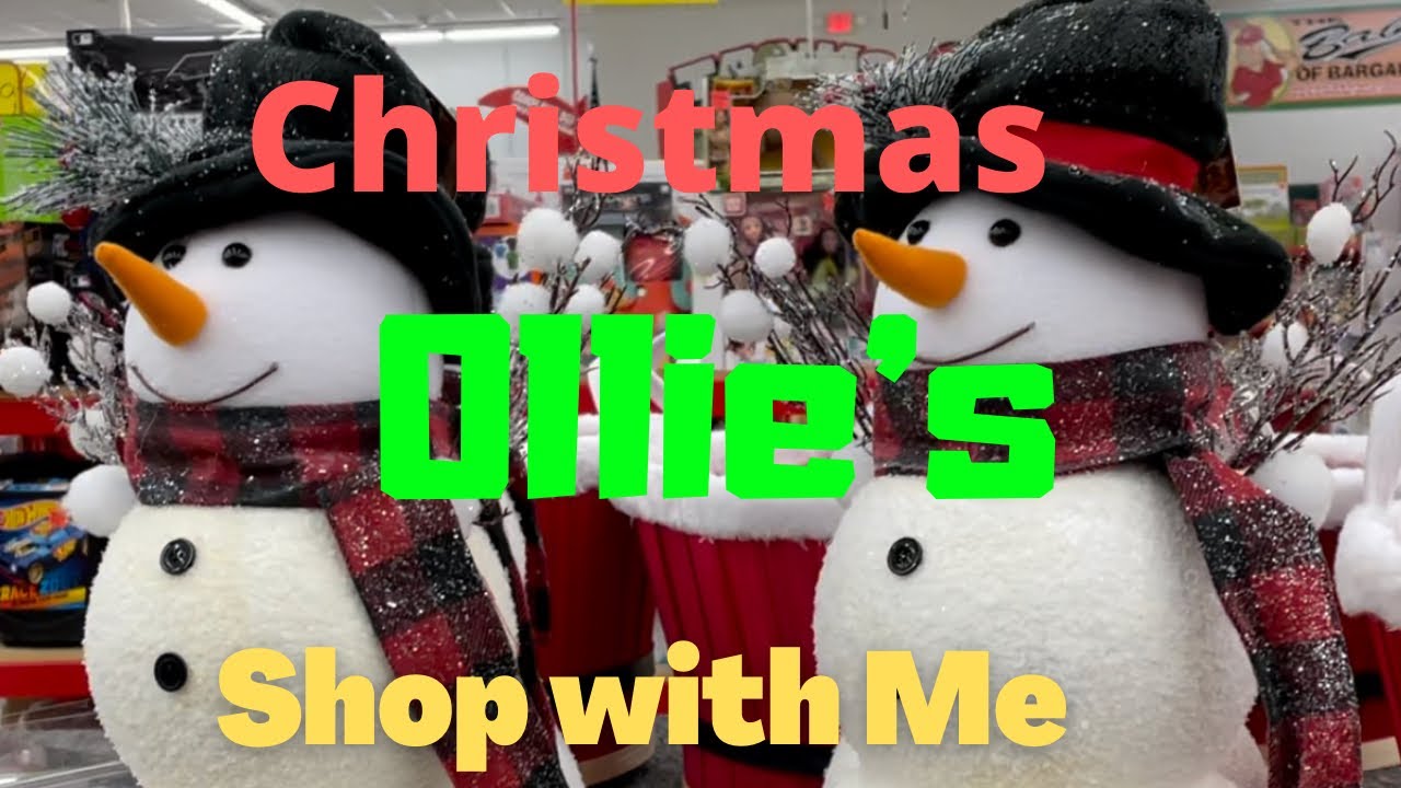 Ollie’s Christmas Decor & Toy Shopping Shop with me YouTube