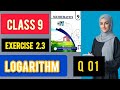 Class 9 Math Exercise 2.3 Question 1| Punjab board New Syllabus 2026 | Unit 02 Lagorithm