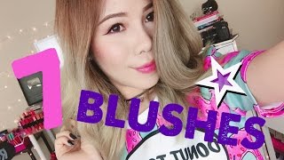 7 MÀU MÁ GIÁ RẺ VÀ CHẤT LƯỢNG ✌🏼🙀 / TOP 7 DRUGSTORE BLUSHES