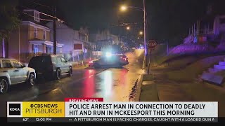 Man arrested in McKeesport hit-and-run; charged with 'intentionally hitting victim' during argument